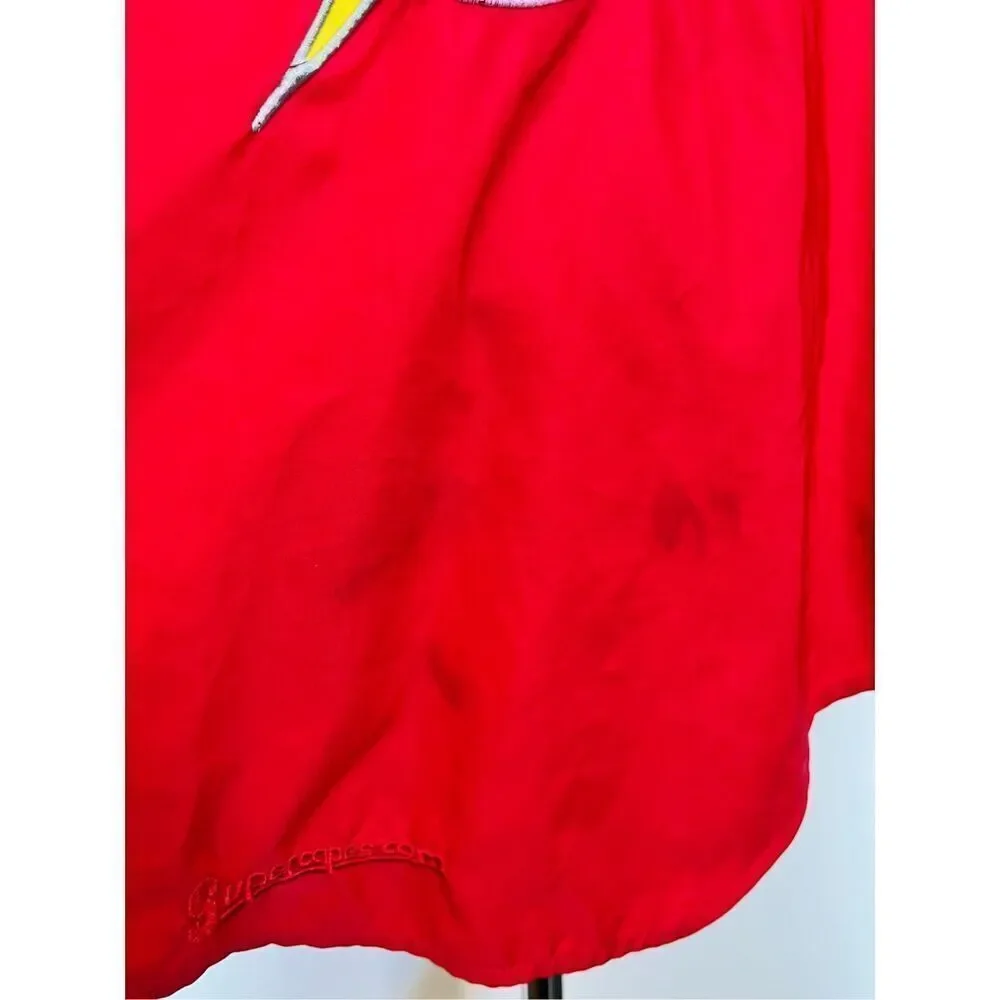 Superhero Child One Size DC Comics Flash Cape BUY 2 GET 1 FREE